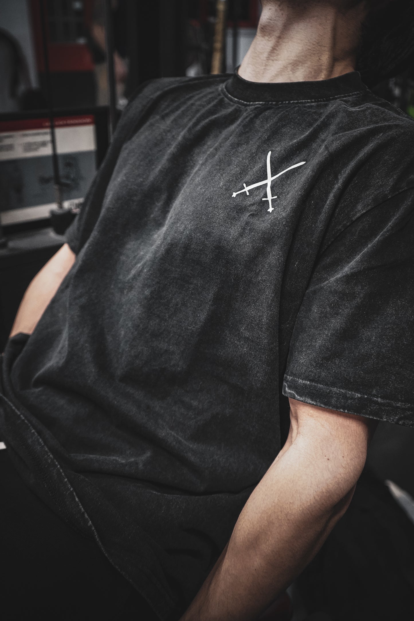 Crusaders Acid Wash Tee