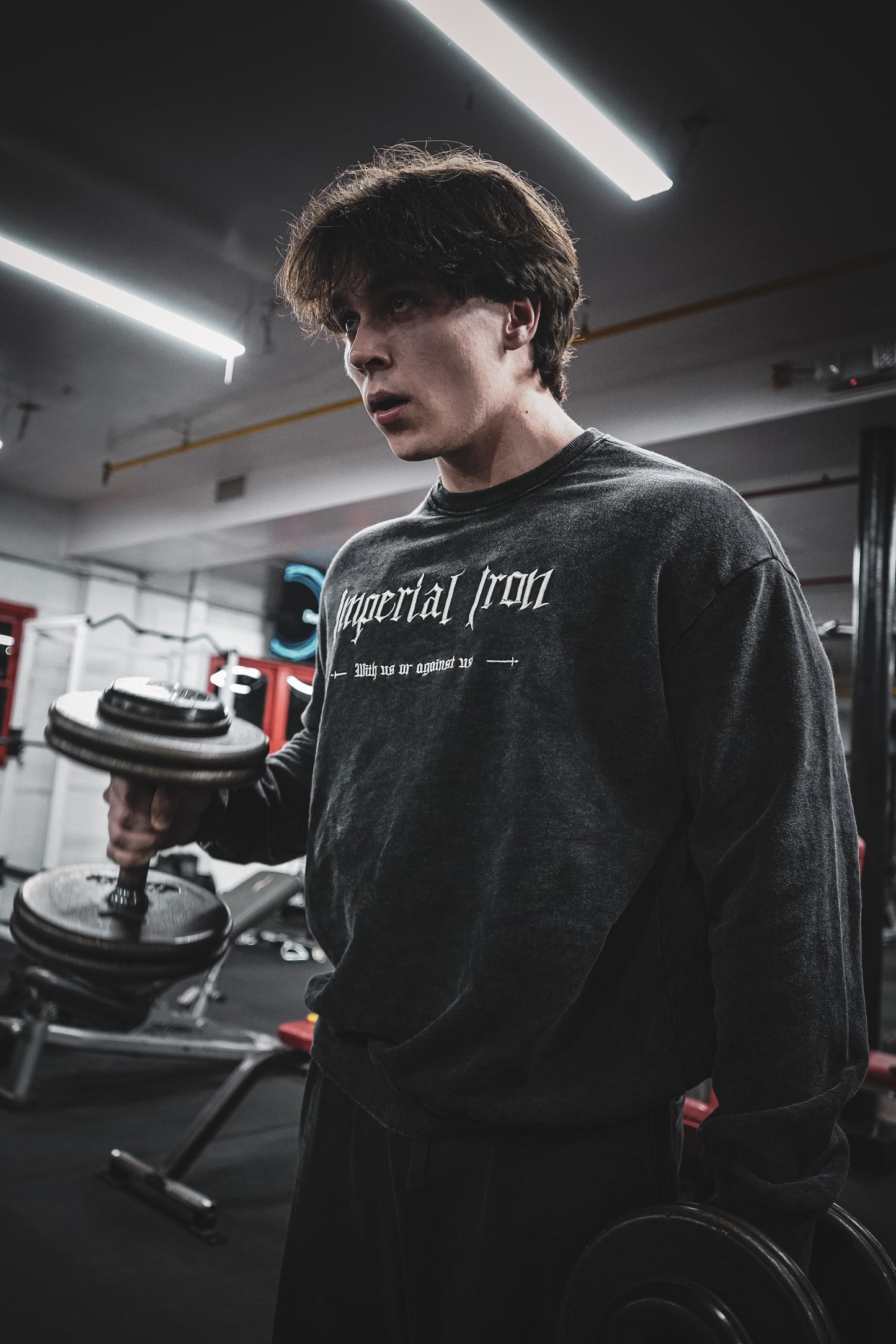 Crusaders Acid Wash Crewneck