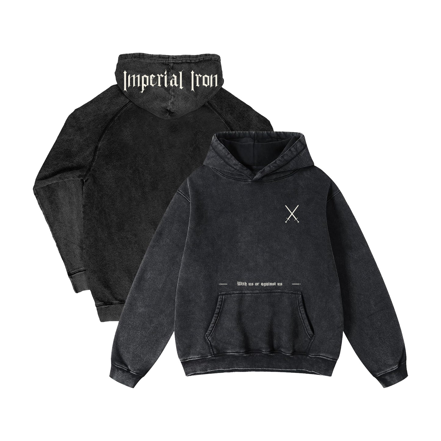 Crusaders Acid Wash Hoodie